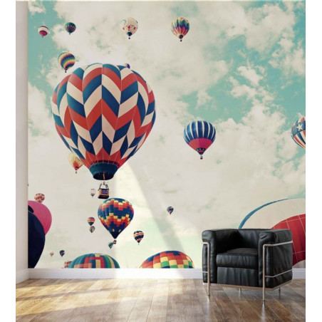 HOT AIR BALLOON FLIGHT Wallpaper