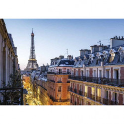 Póster VISTA A LA TORRE EIFFEL
