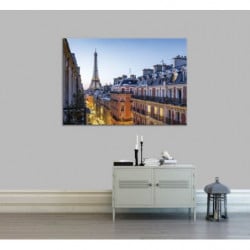 Póster VISTA A LA TORRE EIFFEL