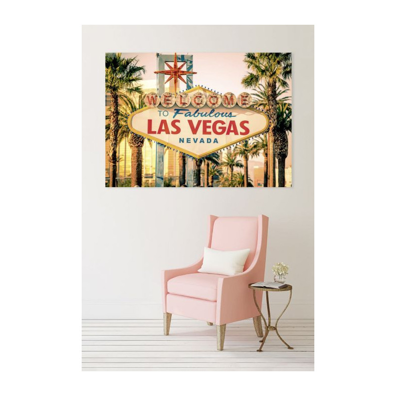 WELCOME TO LAS VEGAS canvas print