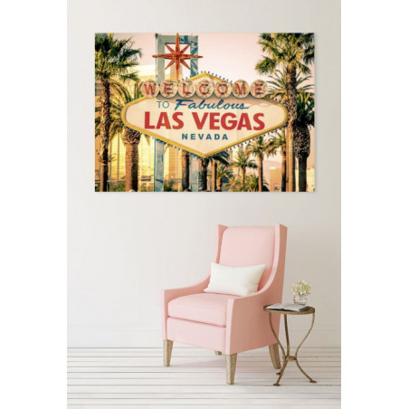 WELCOME TO LAS VEGAS canvas print