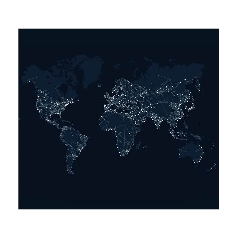 WORLD BY NIGHT Wallpaper - Panoramic wallpaper