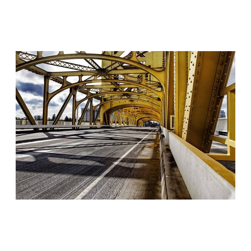 Papier peint panoramique YELLOW BRIDGE - Papier peint panoramique