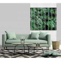 JUNGLE GLASS ROOF Poster