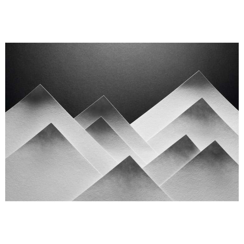 PAPER MOUNTAINS poster - Black and white posters