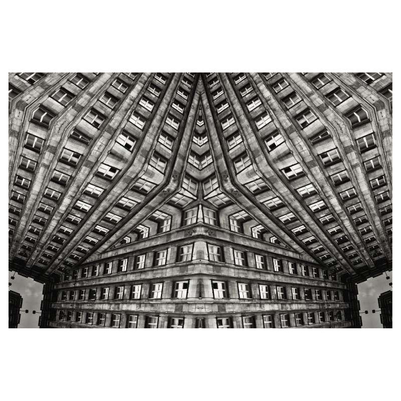 KALEIDOSCOPIC BUILDING canvas print - Xxl canvas prints