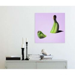 GREEN BANANA canvas print