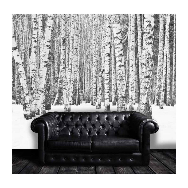Papier Peint BLACK AND WHITE FOREST