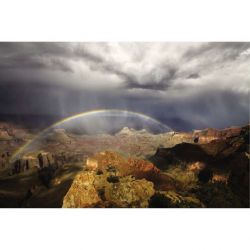 Cuadro en lienzo GRAN CAÑON ARCO IRIS