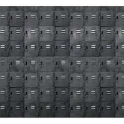 Papier Peint BLACK LOCKERS