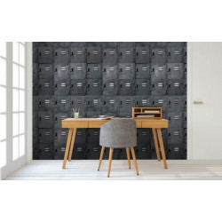 Papier Peint BLACK LOCKERS