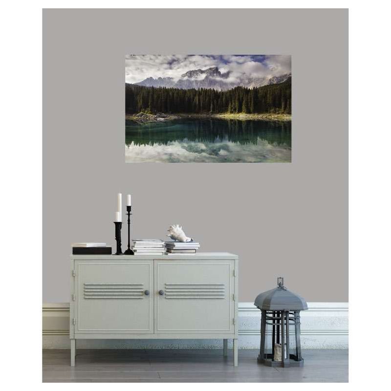 THE LAKE OF CAREZZA canvas print