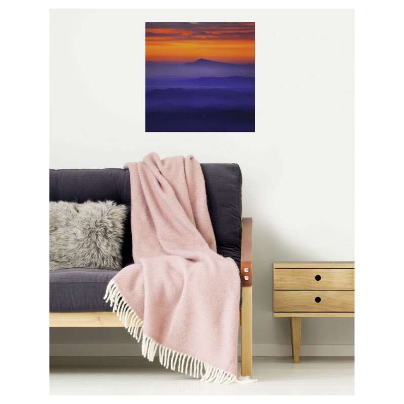 SUNRISE OVER THE CEVENNES canvas print