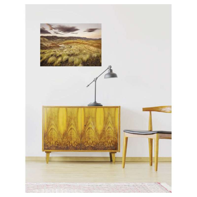OREGON OCHRES canvas print