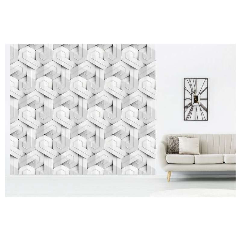 Papel pintado NUDO GEOMÉTRICO 3D