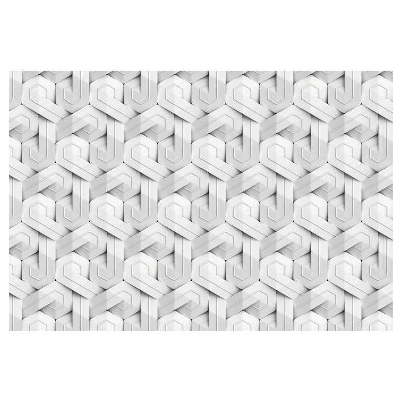 Papier peint panoramique 3D GEOMETRIC KNOT - Papier peint geometrique