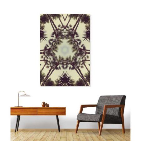 KALEIDOSCOPIC PALM TREES canvas print