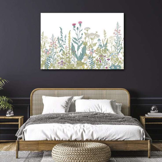 Poster illustration fleurs