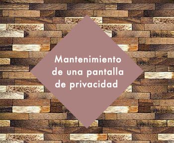 Una guía paso a paso para el mantenimiento de su pantalla de privacidad