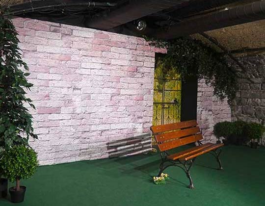 Décoration d'une pièce de théâtre