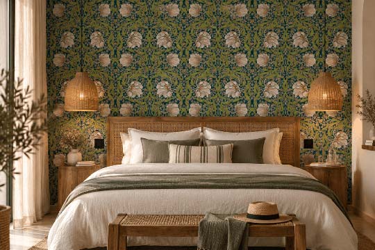 Papier peint décor pour hôtel