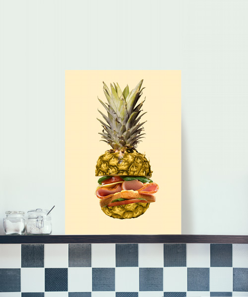 Funny pineapple picture