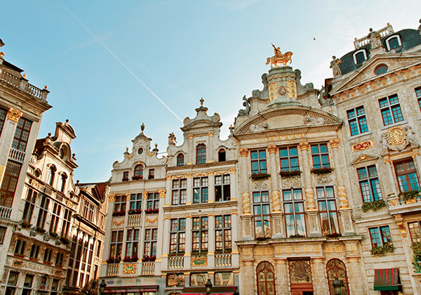 Foto gigante de Bruselas