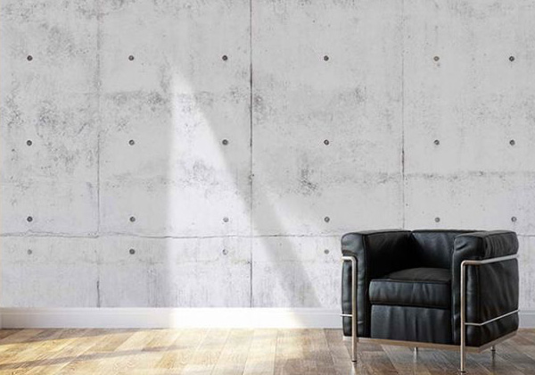 Grey concrete wallpaper