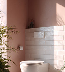 Décoration murale toilettes