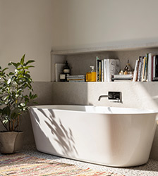 Décoration murale salle de bain